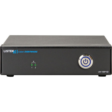 Listen Technologies LW-100P-02 Listen Everywhere 2-Channel Server