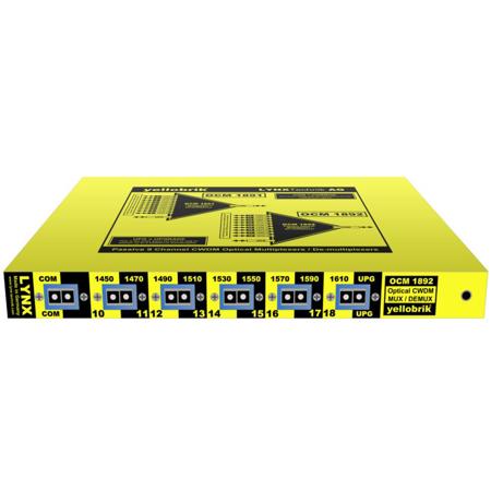 Lynx Technik AG yellobrik OCM 1892 9-Channel CWDM Optical Mux/Demux