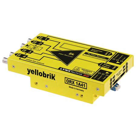 Lynx Technik AG yellobrik OTR 1A41 8K 48G (Quad 12G) Fiber Transmission System