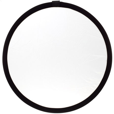Adorama 22" Circular Collapsible Disc Reflector, Silver / Gold #22S/G