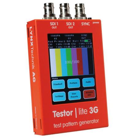 Lynx Technik AG PTG 1802 Testor Lite 3G-SDI Test Pattern Generator