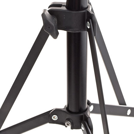 Flashpoint 6' Light Stand - Three-Section, Nano, Black