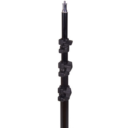 Flashpoint Pro 9.5' Air Cushioned Lightstand, Black