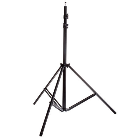 Flashpoint 7.2' Air Cushioned Black 3-Section Lightstand