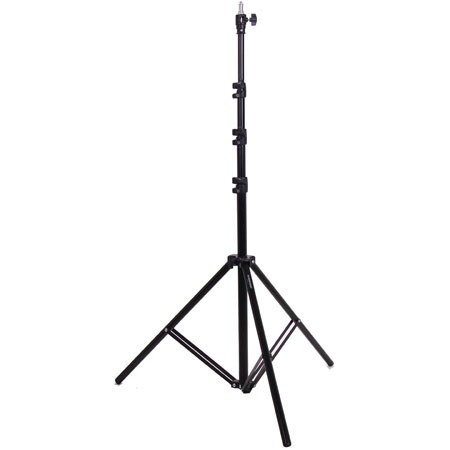 Flashpoint HD Pro 9' Black Lightstand, Reversable with 3/8 & 1/4 x 20 Threads.