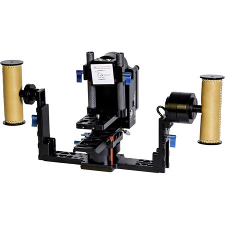 Letus Helix Jr. Handheld Aluminum Gimbal Stabilizer with Remote Controller for Small and Mid-Size DSLRs & Mirrorless Cameras, 12 Lbs Capacity