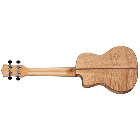 Luna Uke High Tide Exotic Mahogany Concert Ukulele with Gigbag, Satin Natural