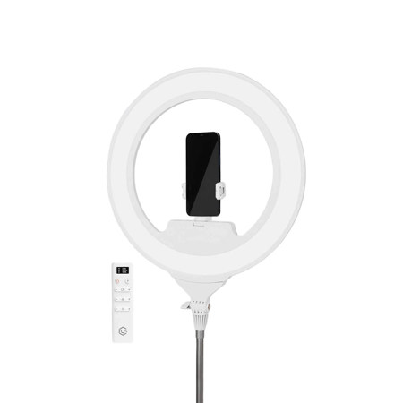 Lume Cube 18" Cordless Bi-Color Ring Light Pro with Stand, White