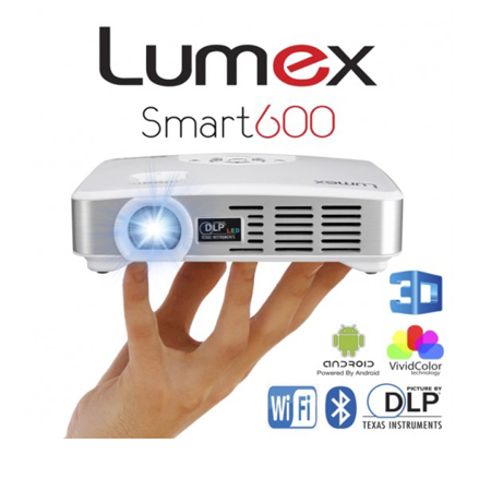 Lumex Smart 600 MX-600 WXGA 3D Cinema Theater Android Projector
