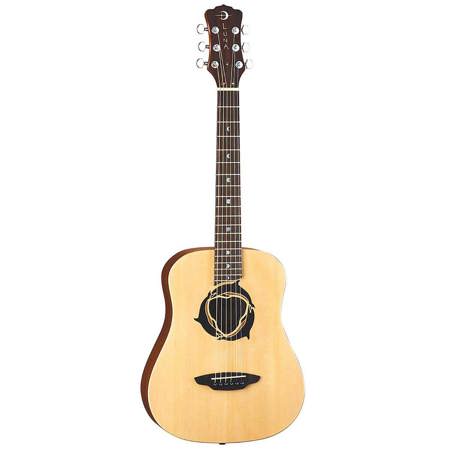 Luna Safari Dolphin Travel Acoustic Guitar