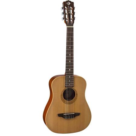 Luna Safari Nylon Spruce Travel Acoustic Guitar with Gigbag Satin