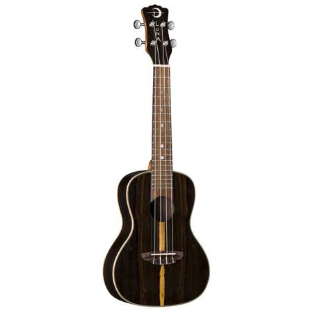 Luna Uke Ziricote 4-String Concert Ukulele with Gigbag, Gloss Natural