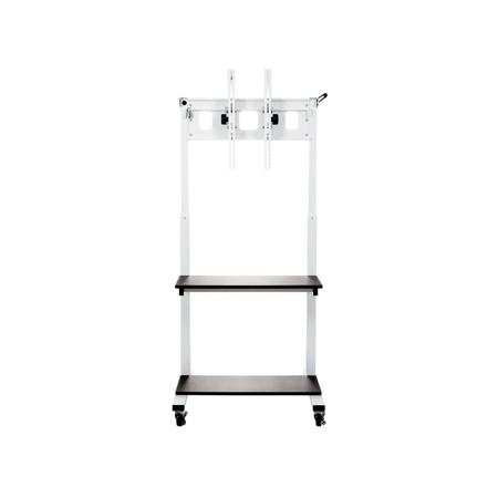 Luxor CLCD Crank Adjustable Flat Panel TV Cart
