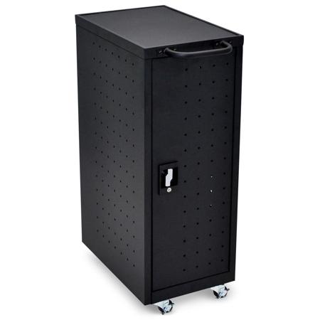 Luxor LLTP12 12 Tablet/Chromebook Compact Charging Cart, 75lbs Capacity
