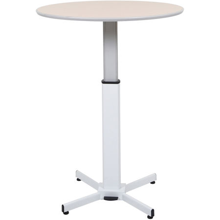 Luxor 32" Pneumatic Adjustable Round Pedestal Table