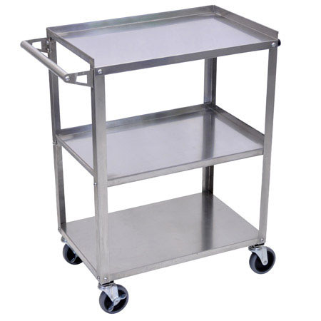 Luxor SSC-3 Stainless Steel 3 Shelf Cart