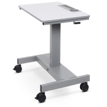 Luxor 27x19" Student Sit Stand Desk with Crank Handle