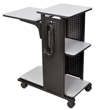 Luxor WPS4E Mobile Presentation Station, Gray