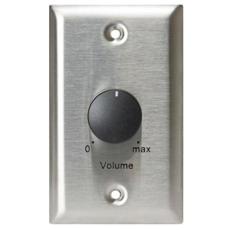 Lowell Manufacturing 100LVC-PA 100W 3dB Attenuator, Standard 1-Gang, Stainless
