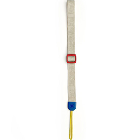 The Long Weekend Camera Wrist Strap Creme-Multi