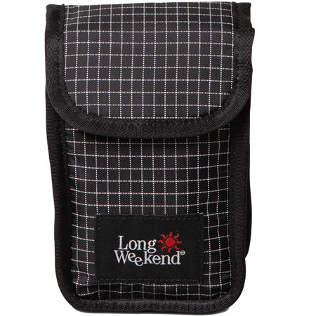 The Long Weekend Point and Shoot Camera Pouch Black