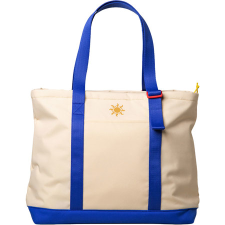15 SS kolor BEACON 【美品】NYLON TOTE BAG The Long Weekend Beacon 18L Tote Bag, Creme-Multi 213-025