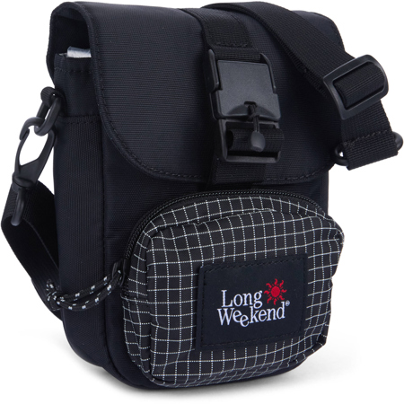 The Long Weekend 1L Crossbody Camera Pouch Black