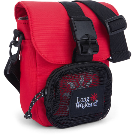 The Long Weekend 1L Crossbody Camera Pouch Chili Red
