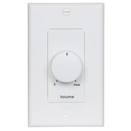 Lowell Manufacturing 25LVC 25W 3dB Attenuator, Decorator 1-Gang, White