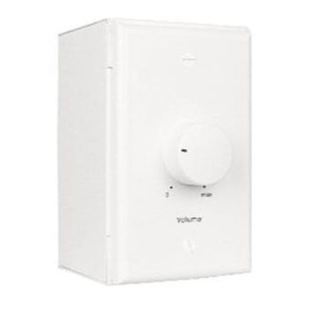 Lowell Manufacturing 35LC2 35W Attenuator, 1-Gang Wall Plate and Box, White