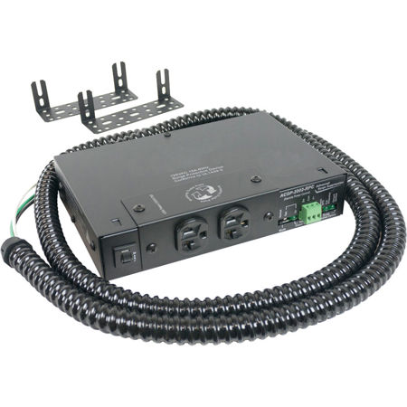 Lowell Manufacturing ACSP-2002-RPC-HW Surge Suppressor, Two 20A NEMA, Hardwired