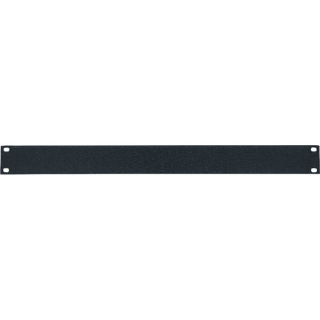 Lowell Manufacturing AFP-1CC 1U 1/8" Aluminum Flat Panel, 12 Pack,Textured Black