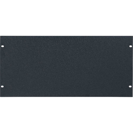 Lowell Manufacturing AFP-5 5U 1/8" Aluminum Flat Panel, Textured Black