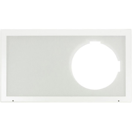 Lowell Manufacturing AP-300 Steel Grille/Frame, Recessed, White