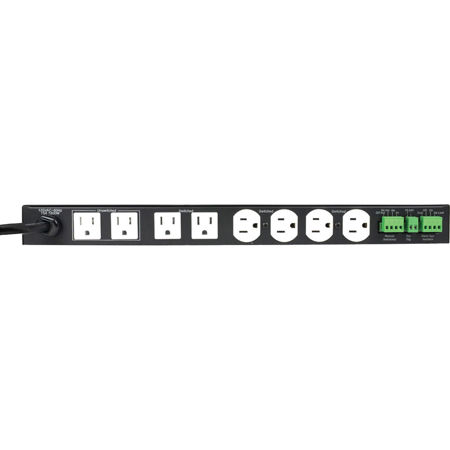 Lowell Manufacturing ACSPR-RPC1-1509 1U 15A Rackmount Panel with Rocker Switch