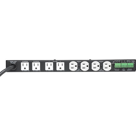 Lowell Manufacturing ACSPR-SEQ6-2009 20A Panel, 9 Outlet, Surge, 4Step Sequencer