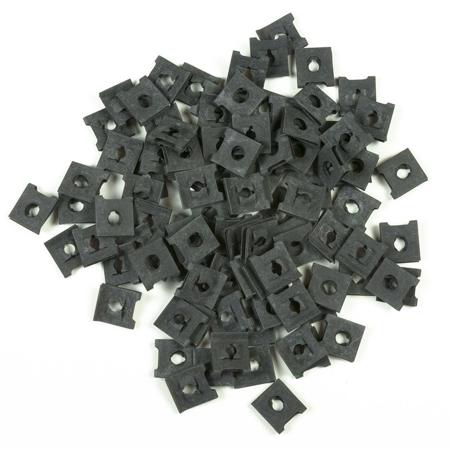 Lowell Manufacturing U-Clip 8-32 Hardware, 100-Piece/Bag