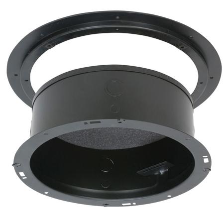 Lowell Manufacturing BME84 Steel Backbox and Mounting Ring, 10" Dia. x 4" Deep