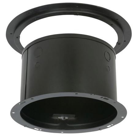 Lowell Manufacturing BME87 Steel Backbox and Mounting Ring, 10" Dia. x 6.69" D