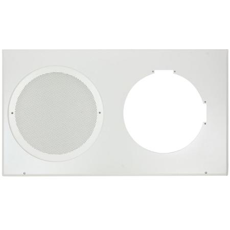 Lowell Manufacturing BP-700 Steel Grille/Frame, Surface-Mount, White