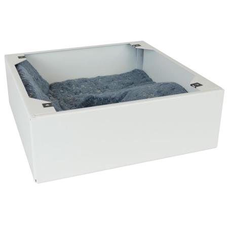 Lowell Manufacturing CB84-SGVP Surface-Mount Steel Backbox for 8" Speaker
