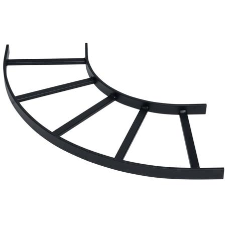 Lowell Manufacturing CL-12HT 12" Tubular Steel Horizontal Turn for Cable Ladder