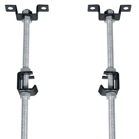 Lowell Manufacturing CLH-CK Ceiling-Mount Kit for Cable Ladders, Pair