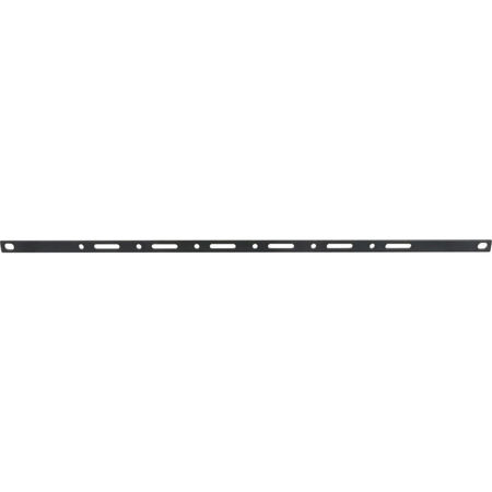 Lowell Manufacturing CMFW Rackmount Flat Wire Cable Management with Rounded Edges, Stackable, Straight, 10 Pack