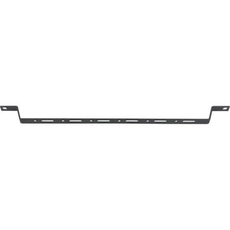 Lowell Manufacturing CMFW-2 Rackmount Flat Wire Cable Management with Rounded Edges, Stackable, 1.75" Offset, 10 Pack