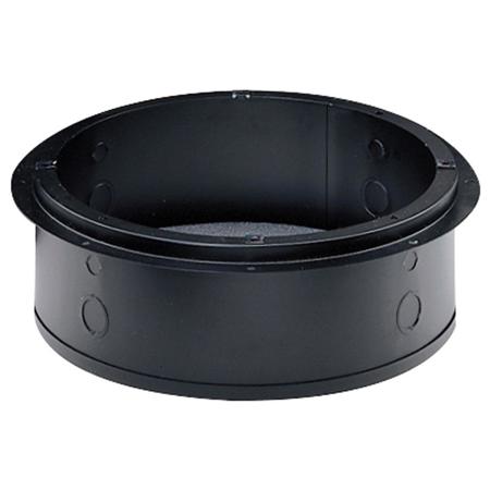 Lowell Manufacturing CP84 Recessed Backbox for 8" Speaker, 12" Dia. x 4.06" Deep