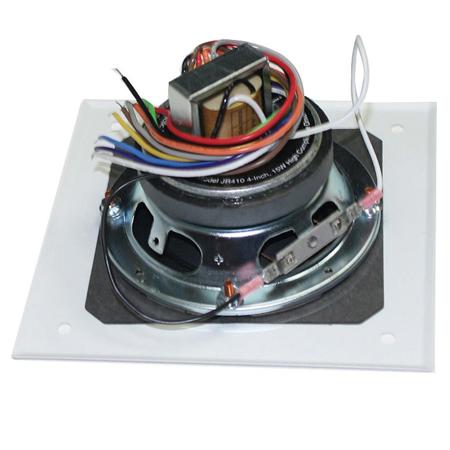 Lowell Manufacturing D6410-72 Speaker/Grille Assembly, SG-4 White Grille