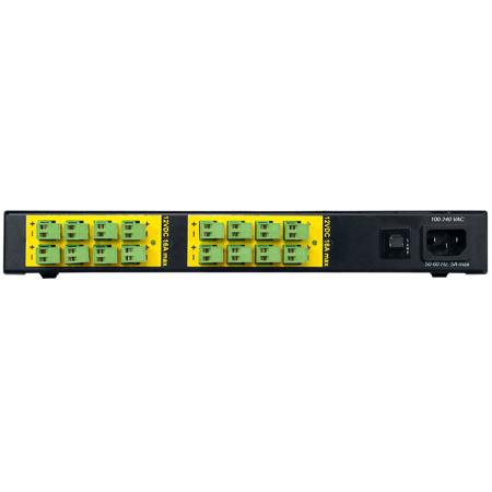 Lowell Manufacturing DCP-1212 Multi-Output Power Supply, 12VDC + 12VDC