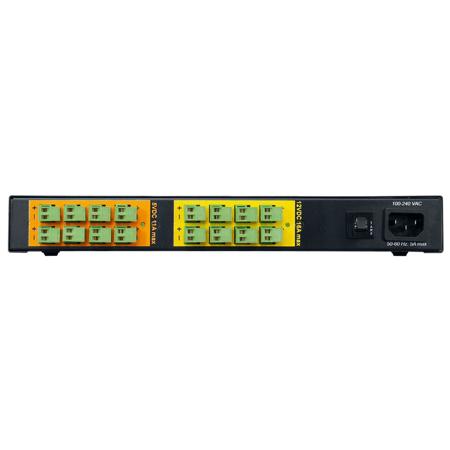 Lowell Manufacturing DCP-512 Multi-Output Power Supply, Two Voltage Modules, 5VDC + 12VDC