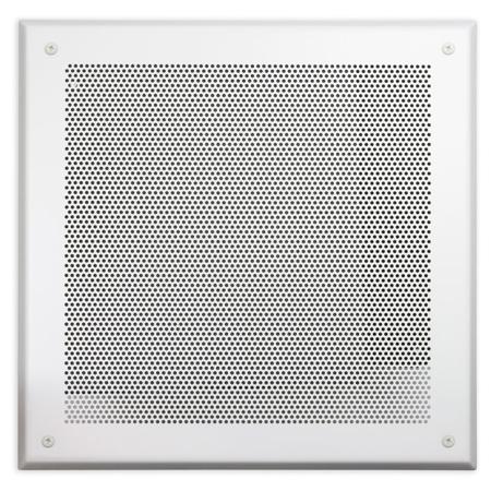 Lowell Manufacturing FW-12 Screw-Mount Grille, 12" Speaker, 15.25" Square, White